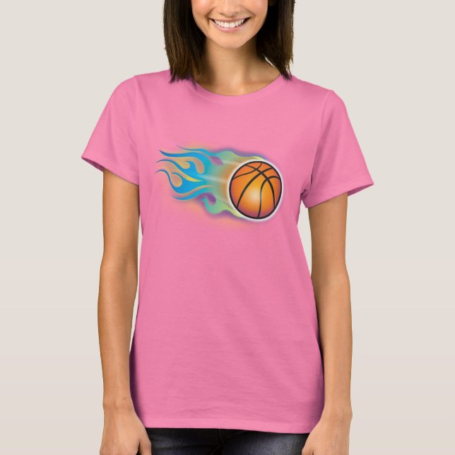 Camiseta de basquete feminino (Frente)
