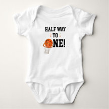 Camiseta de Basquete Meio Caminho para Um, Interva