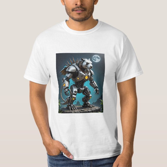 Camiseta de Batalha Mecapanda (Frente)