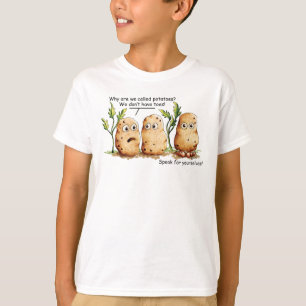 Camiseta De Batatas De Batata Engraçada