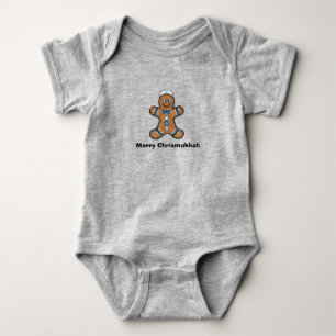 Camiseta de Bebê Ajustada Homem de Biscoito de Gen