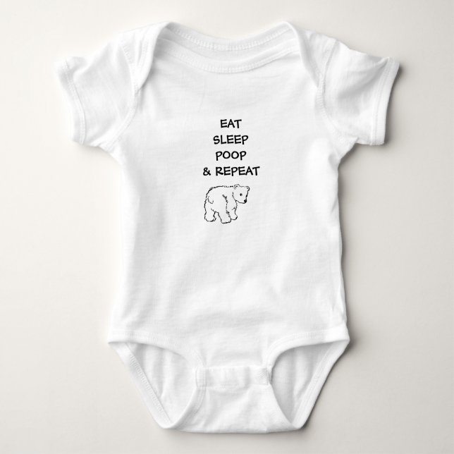 Camiseta de Bebê - BabyBear (Frente)