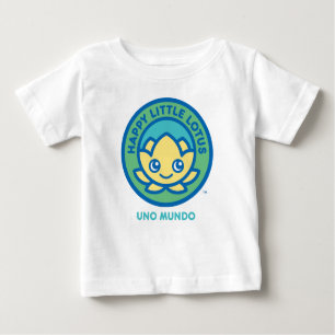 Camiseta de Bebê da UNO MUNDO, Lotus Feliz HLL_06