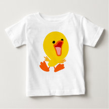Camiseta de Bebê de Cartoon Joyous Bonito