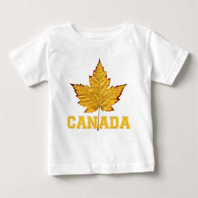 Camiseta de Bebê do Canadá (Frente)