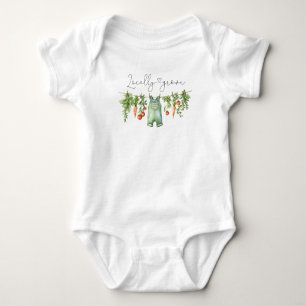 Camiseta de Bebê elegante, cultivada localmente