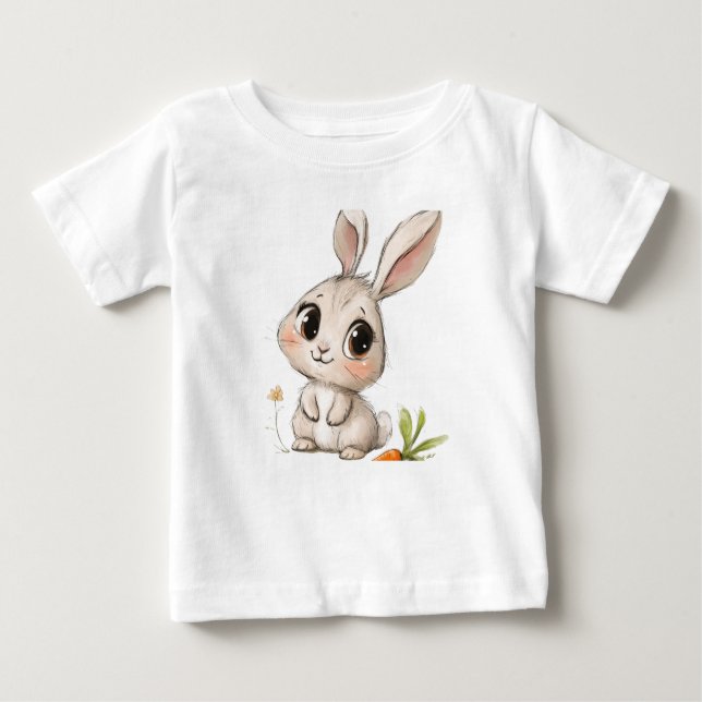 Camiseta de Bebê Encharcado (Frente)