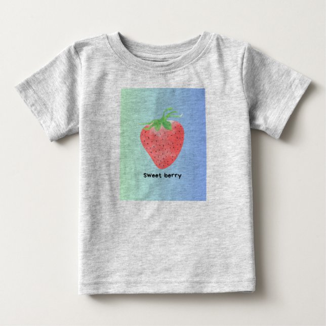 Camiseta de Bebê Fofa para Crianças | Macia e Conf (Frente)