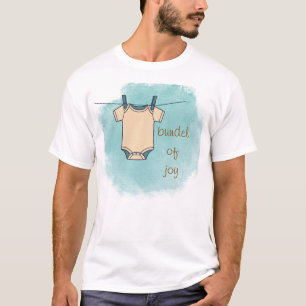 Camiseta de Bebê Fofo feixe de alegria