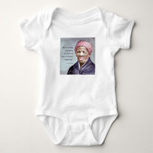 Camiseta de Bebê Harriet Tubman & Citação