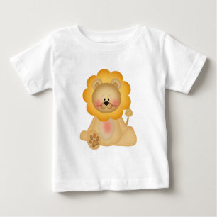 Camiseta de bebê Leão de Cartoon