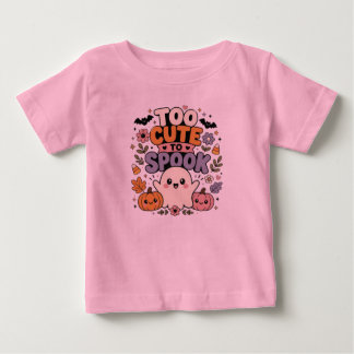Camiseta de Bebê Muito Fofo para Não Assustar