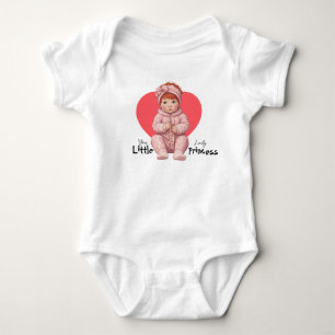 Camiseta de Bebê Princesa Fofa - Aprendendo a Fala