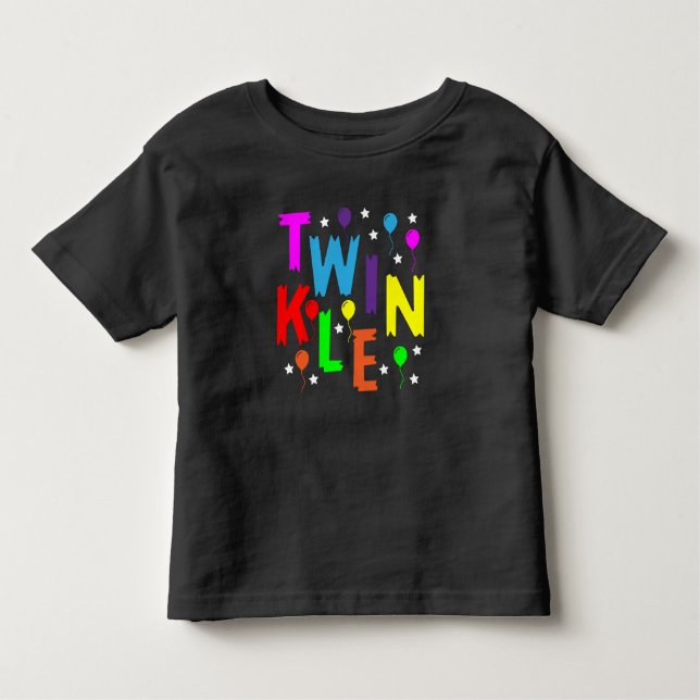 Camiseta de bebê TWINKLE (Frente)