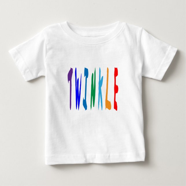 Camiseta de bebê TWINKLE (Frente)