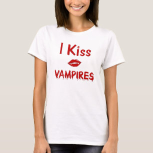 Camiseta de Beijo de Vampiro