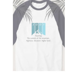 Camiseta de Beisebol da Montanha