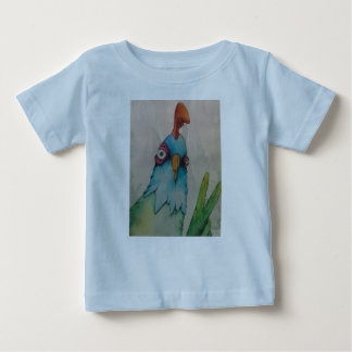 camiseta de beisebol de frango infantil