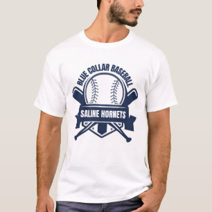 Camiseta de beisebol do Saline High School