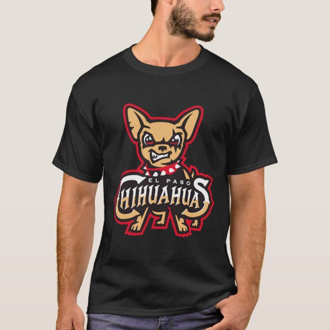 Camiseta de beisebol El Pas0 Chihuahuas  (Frente)