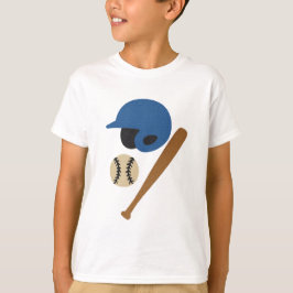 Camiseta de beisebol infantil – Estilo de texto de