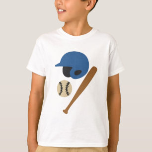 Camiseta de beisebol infantil – Estilo de texto de