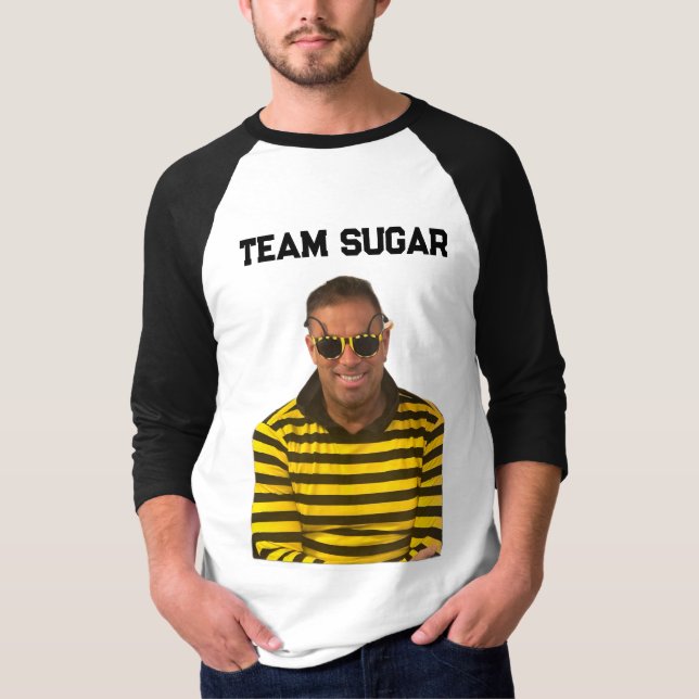 Camiseta de beisebol Team Sugar (Frente)