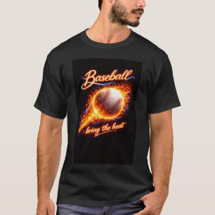Camiseta de Beisebol – “Traga o Calor” Esportes de