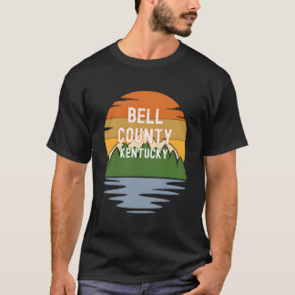 Camiseta De Bell County Kentucky Vintage Sunset