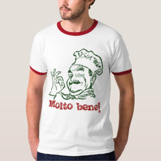 Camiseta De "bene Molto!" Vintage