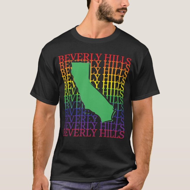 Camiseta de Beverly Hills  (Frente)