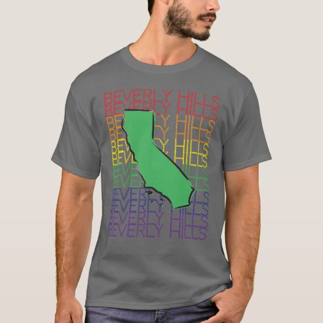 Camiseta de Beverly Hills  (Frente)
