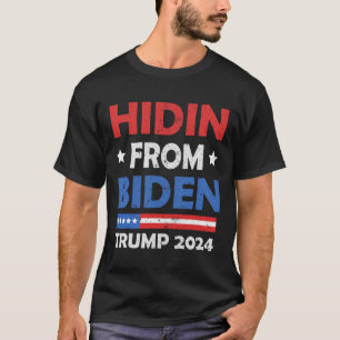 Camiseta De Biden Trump 2024 Homens Engraçados Anti Joe Bid