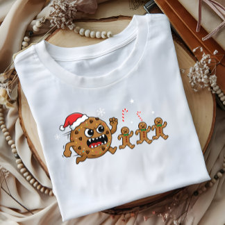 Camiseta de Biscoitos de Gengibre com Roupas de Ch