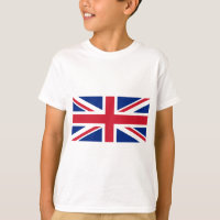 De boa cor, bandeira britânica "Union Jack"