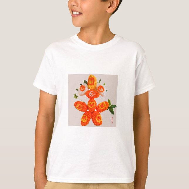 Camiseta de Boa Sorte para crianças (Frente)