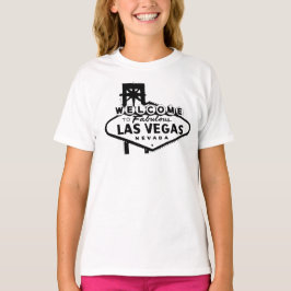 Camiseta Dê boas-vindas ao gráfico de vetor de Las Vegas