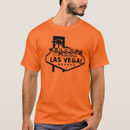 Camiseta Dê boas-vindas ao gráfico de vetor de Las Vegas