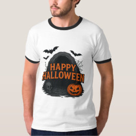 Camiseta de Boas Vindas de Halloween da Caverna As