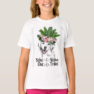 Camiseta de Boho do Laboratório Girls Aloha