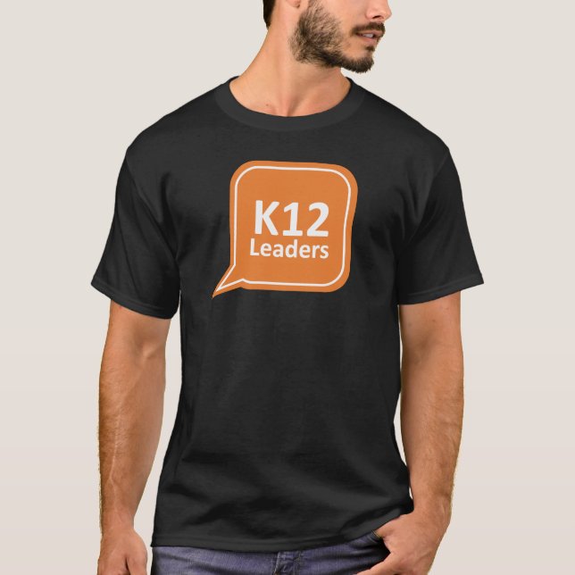 Camiseta de Bolhas de Voz dos Líderes do K12 (Frente)