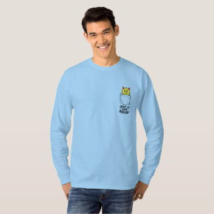 Camiseta de Bolso de Bola de Tênis do Diabo Traves