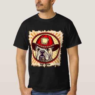 Camiseta de Bombeiro Bulldog