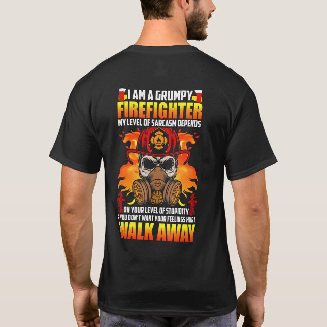 Camiseta de Bombeiro Camiseta de Bombeiro (Verso)