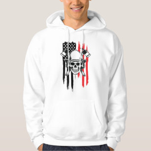 Camiseta de Bombeiro Caveira Masculina