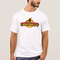 Camiseta de bombeiros voluntários