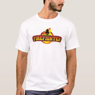 Camiseta de bombeiros voluntários