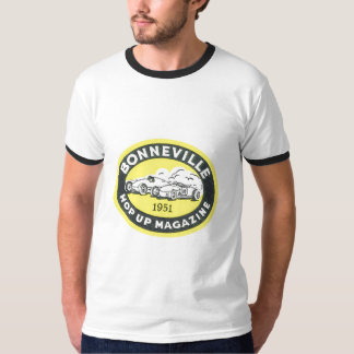 Camiseta De Bonneville do salto compartimento acima