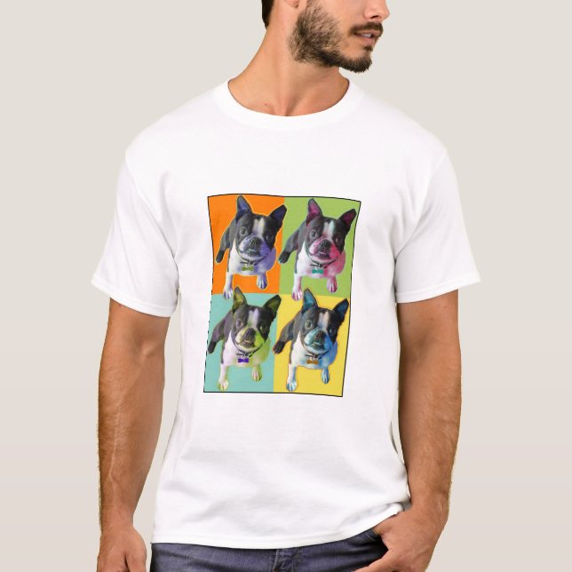 Camiseta de Boston Terrier (Frente)