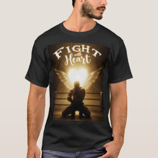 Camiseta de boxe Fé e Luta
